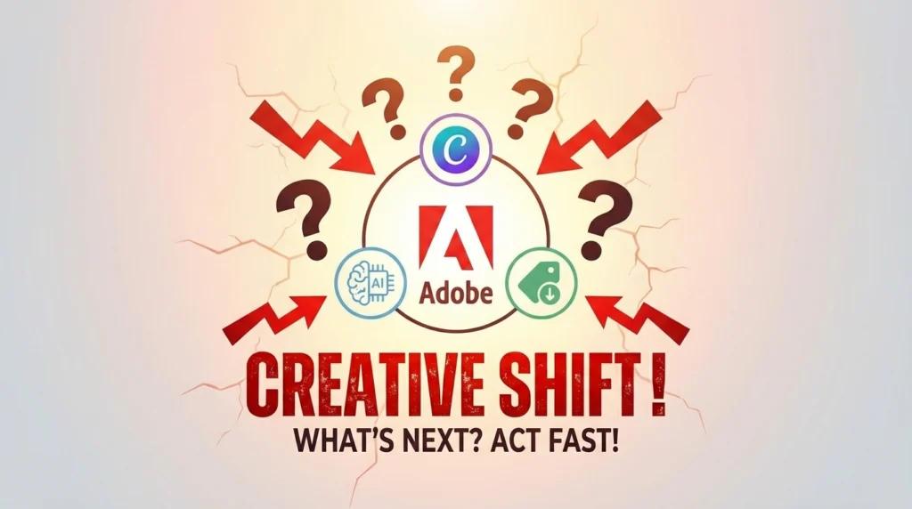 Is Adobe Dying in the Age of AI, Canva, and Cheaper Creative Tools?